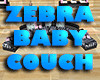 Zebra Baby Couch