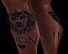 Tattou Jambe LION