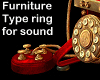 Antique phone furniture