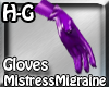 +MM Gloves, Purple Latex