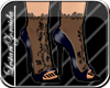 {LZ}Lace heels Midnight