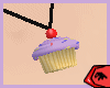 Purple Sprinkle Cupcake