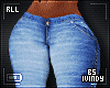 90's Ripped Jeans BLVCK