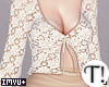 T! White Boho Top