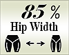 Hip Butt Scaler 85%
