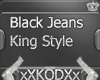KOD®  Black Jeans