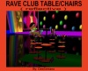RAVE CLUB TABLE/CHAIRS