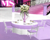 Lavender Guest Tables