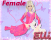 *E* Pink Footie PJ's