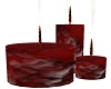 Realistic Red Candles