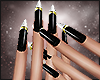 vampirella Black Nails