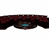 ~LL~BROWN&ROSE 2 SOFA