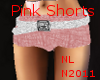 Pink Shorts with Belt