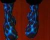Blue Flames boots