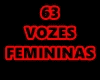 VOZES FEMININAS ANIMADAS