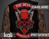 Devil vest Oakland M.C P