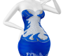 Fire Blue Dress