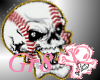 [gr8] baseball skull