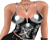Skull corset top