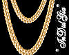 IN} Solid Gold Dbl Chain