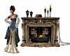 broque marble fireplace
