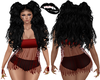 Red Fringe Outfit Rll