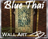 *B* Blue Thai Wall Art