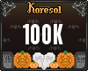 100K Support sticker