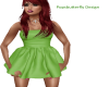 green dance dress