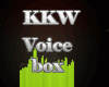 KKW Voice Box