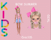 [G]KIDS GIRL BOW SUMMER