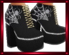 Female Spider Web Boots
