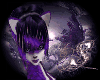 Saurian ears purple (f)
