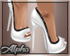 Amelie White heels
