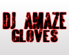 Dj Amaze White Gloves