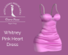Whitney Pink Heart Dress