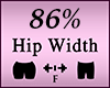 Hip Butt Scaler 86%