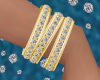 Gold & diamond Bracelet