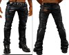 Black Leather rock pants