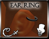 [CX]Ear ring black L