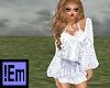 !Em White Sweater Dress