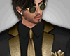 New Year Blk/Gold Suit
