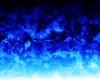 blue flame room w/stars