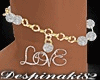 Ds  Love Chain Anklet