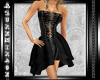^AZ^Petal Dress-Black