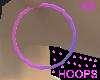 Pink 2 Purple Hoops