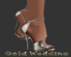 Gold Wedding Heels