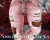 Distressed Jeans Rose