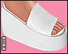 !A Summer White Sandals