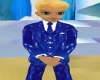 blue suit
